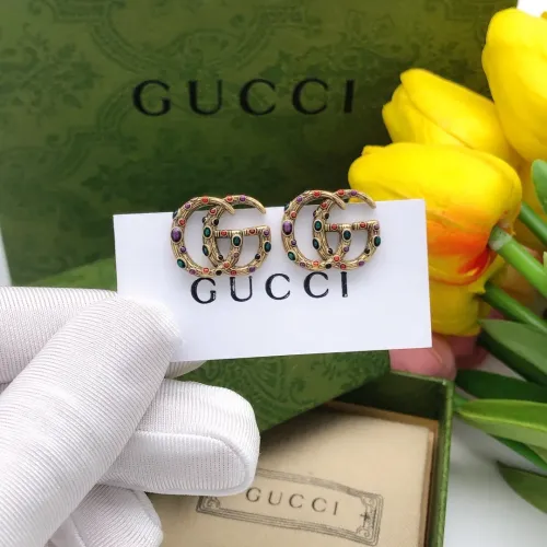 Replica Gucci Earrings For Women #1447421 $27.00 USD for Wholesale