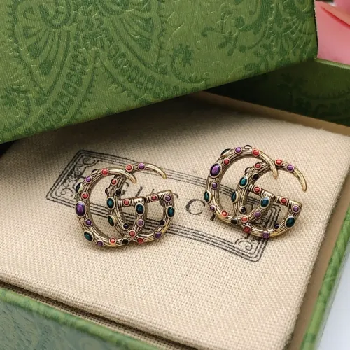 Replica Gucci Earrings For Women #1447421 $27.00 USD for Wholesale