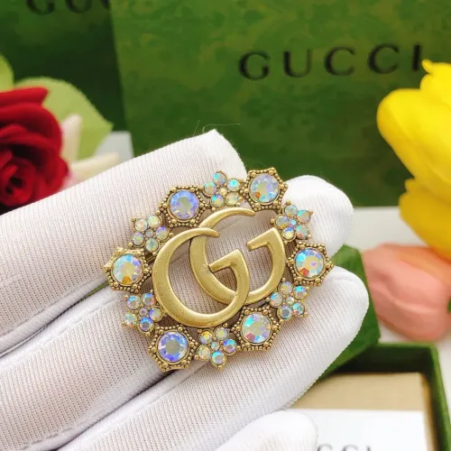 Replica Gucci Brooches For Women #1447426 $29.00 USD for Wholesale
