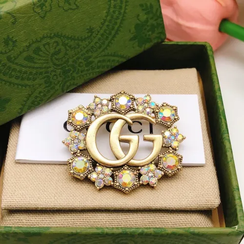 Replica Gucci Brooches For Women #1447426 $29.00 USD for Wholesale