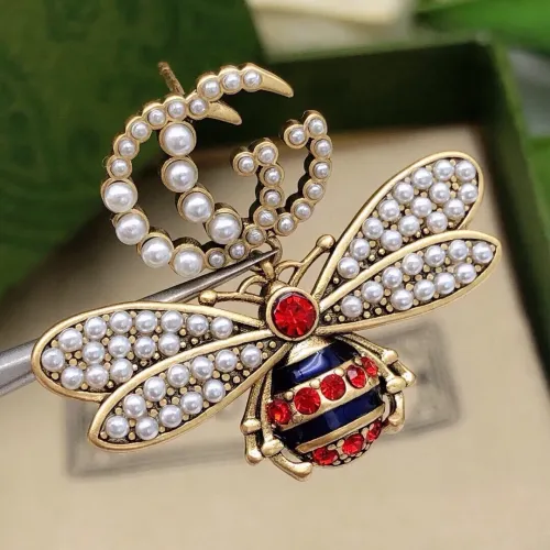 Replica Gucci Earrings For Women #1447428 $29.00 USD for Wholesale