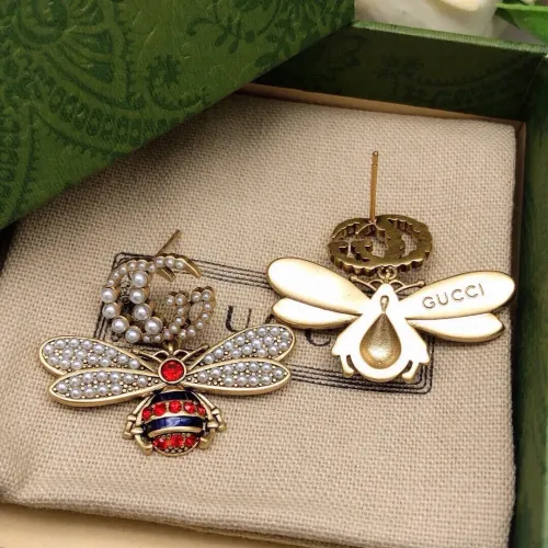 Replica Gucci Earrings For Women #1447428 $29.00 USD for Wholesale