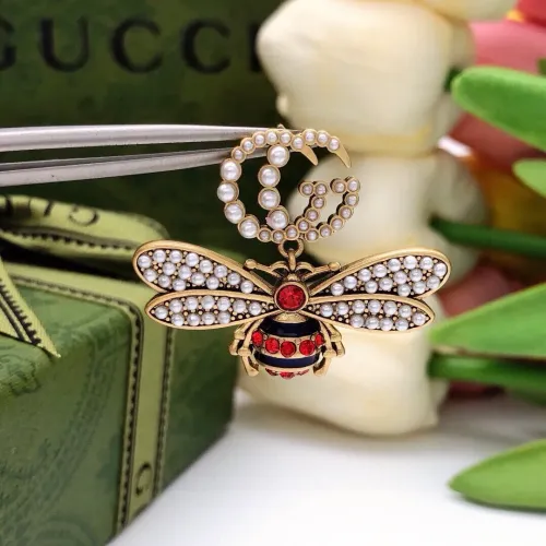 Replica Gucci Earrings For Women #1447428 $29.00 USD for Wholesale