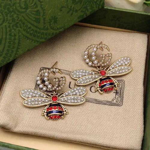 Replica Gucci Earrings For Women #1447428 $29.00 USD for Wholesale