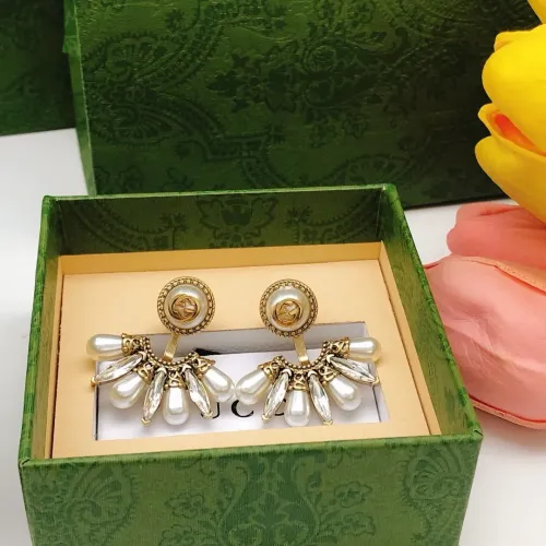 Replica Gucci Earrings For Women #1447433 $27.00 USD for Wholesale