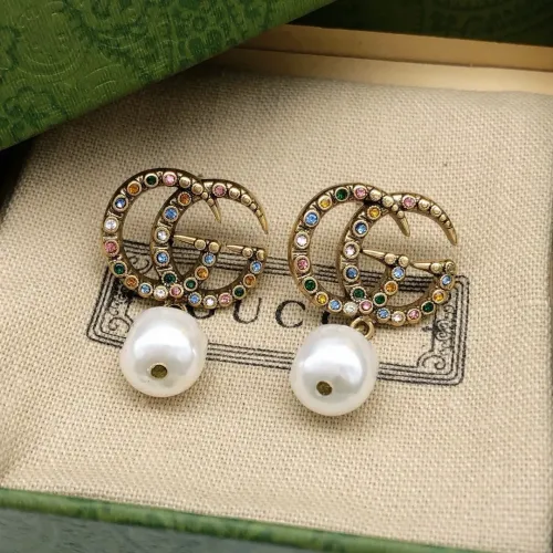 Replica Gucci Earrings For Women #1447434 $27.00 USD for Wholesale