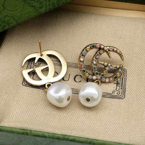 Replica Gucci Earrings For Women #1447434 $27.00 USD for Wholesale