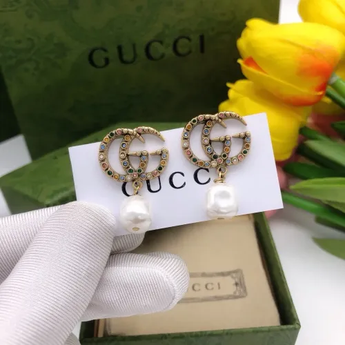 Replica Gucci Earrings For Women #1447434 $27.00 USD for Wholesale