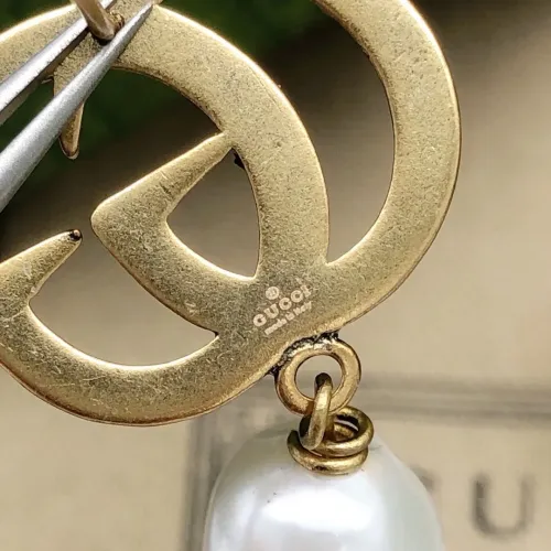 Replica Gucci Earrings For Women #1447434 $27.00 USD for Wholesale