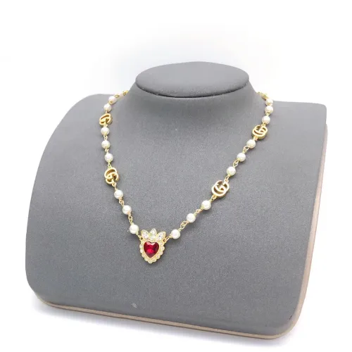 Replica Gucci Necklaces For Women #1447435 $29.00 USD for Wholesale