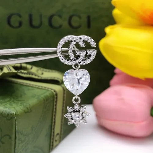 Replica Gucci Earrings For Women #1447442 $25.00 USD for Wholesale