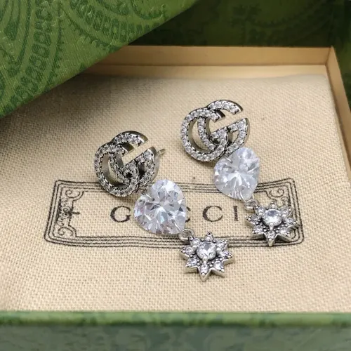 Replica Gucci Earrings For Women #1447442 $25.00 USD for Wholesale