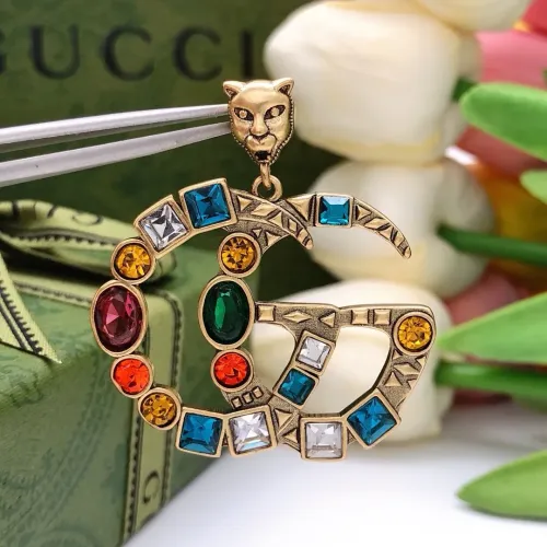 Replica Gucci Earrings For Women #1447444 $29.00 USD for Wholesale