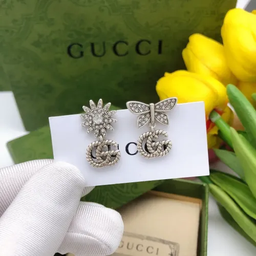 Replica Gucci Earrings For Women #1447446 $25.00 USD for Wholesale