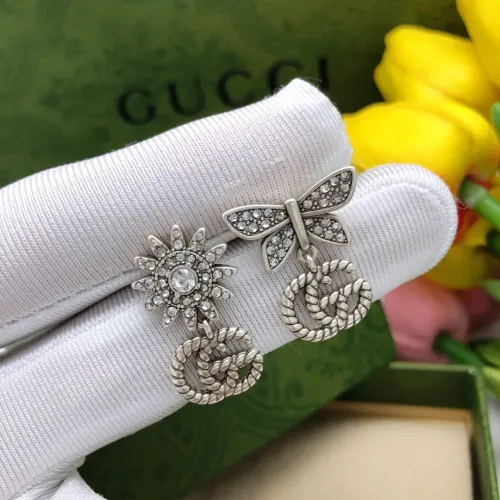Replica Gucci Earrings For Women #1447446 $25.00 USD for Wholesale