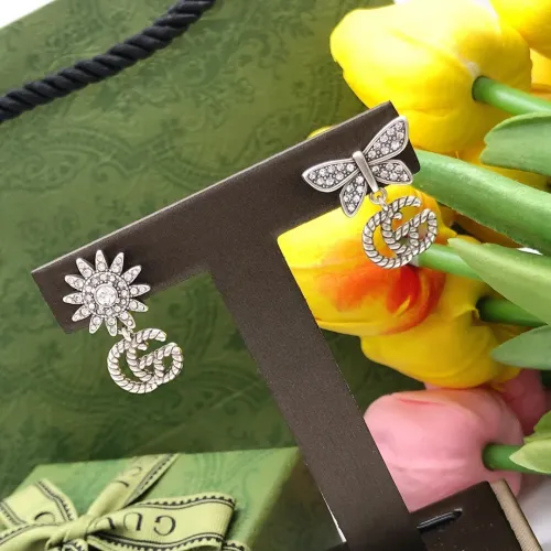 Replica Gucci Earrings For Women #1447446 $25.00 USD for Wholesale