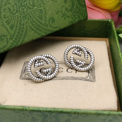 Replica Gucci Earrings For Women #1447447 $25.00 USD for Wholesale
