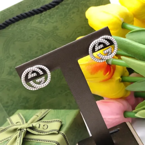 Replica Gucci Earrings For Women #1447447 $25.00 USD for Wholesale