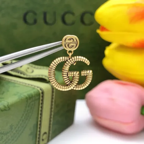 Replica Gucci Earrings For Women #1447448 $25.00 USD for Wholesale