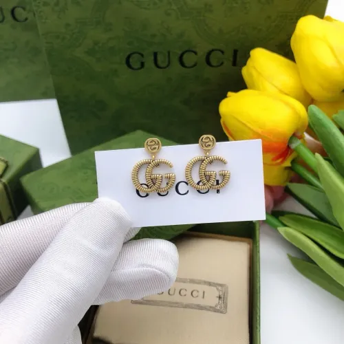 Replica Gucci Earrings For Women #1447448 $25.00 USD for Wholesale