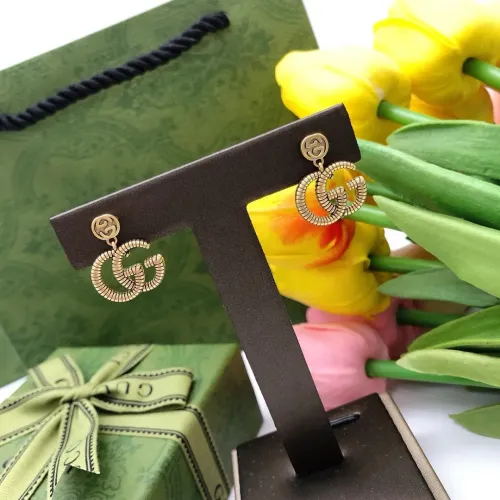 Replica Gucci Earrings For Women #1447448 $25.00 USD for Wholesale