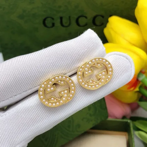 Replica Gucci Earrings For Women #1447449 $25.00 USD for Wholesale