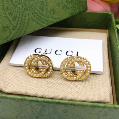 Replica Gucci Earrings For Women #1447449 $25.00 USD for Wholesale