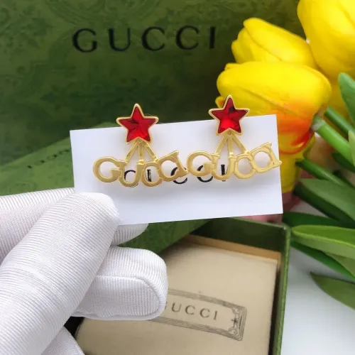Replica Gucci Earrings For Women #1447452 $25.00 USD for Wholesale