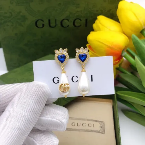 Replica Gucci Earrings For Women #1447453 $25.00 USD for Wholesale