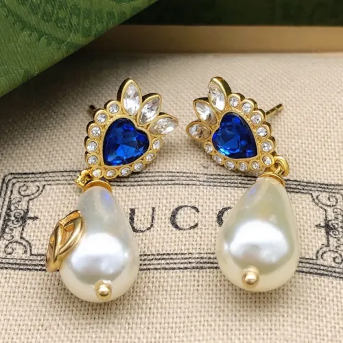 Replica Gucci Earrings For Women #1447453 $25.00 USD for Wholesale
