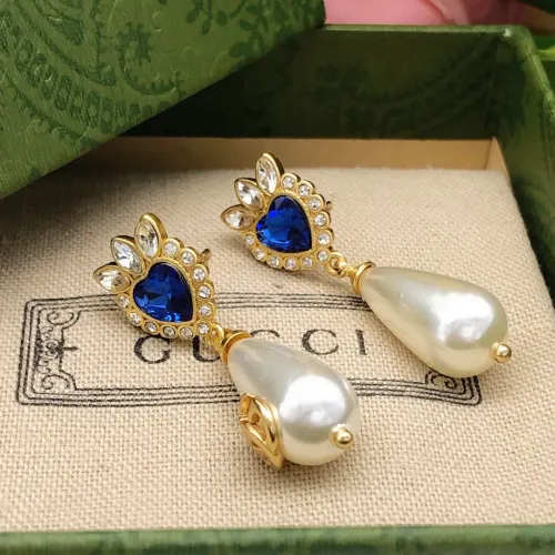 Replica Gucci Earrings For Women #1447453 $25.00 USD for Wholesale