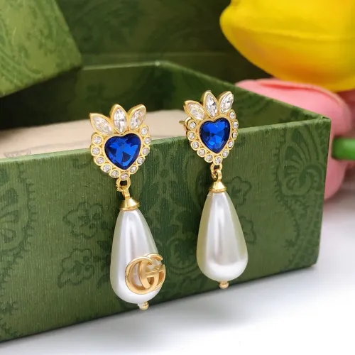 Replica Gucci Earrings For Women #1447453 $25.00 USD for Wholesale