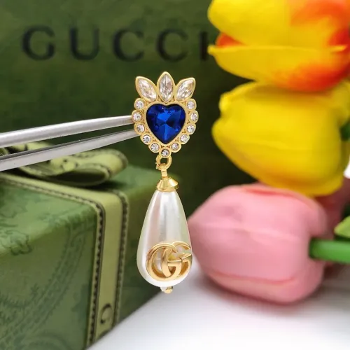 Replica Gucci Earrings For Women #1447453 $25.00 USD for Wholesale
