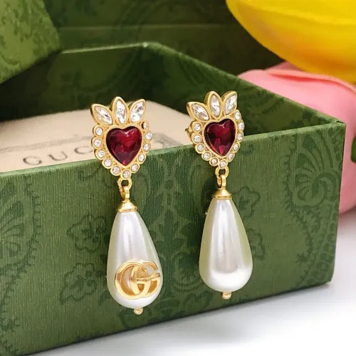 Replica Gucci Earrings For Women #1447454 $25.00 USD for Wholesale