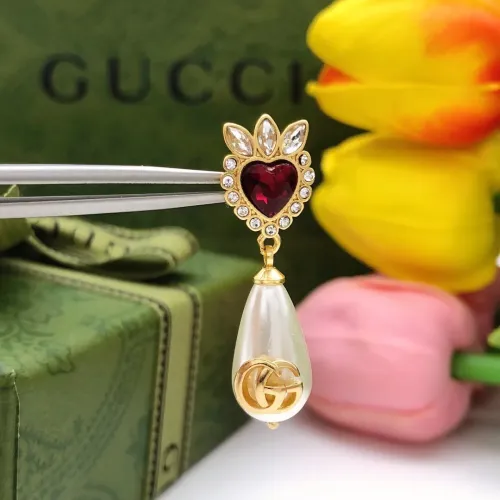 Replica Gucci Earrings For Women #1447454 $25.00 USD for Wholesale