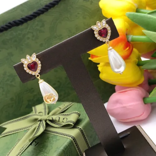 Replica Gucci Earrings For Women #1447454 $25.00 USD for Wholesale