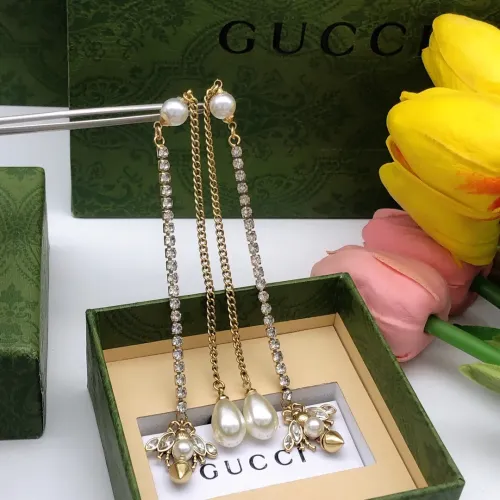 Replica Gucci Earrings For Women #1447455 $27.00 USD for Wholesale