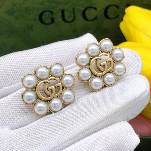 Replica Gucci Earrings For Women #1447460 $27.00 USD for Wholesale