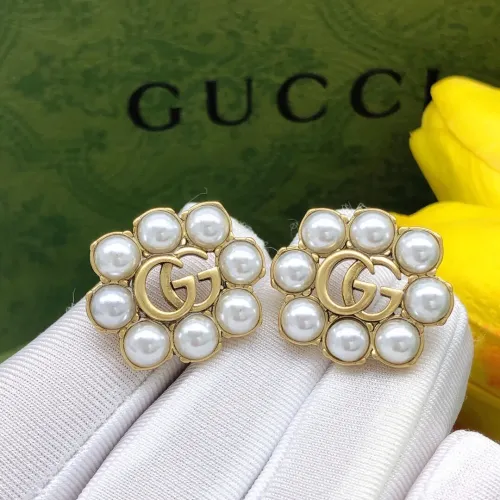 Replica Gucci Earrings For Women #1447460 $27.00 USD for Wholesale
