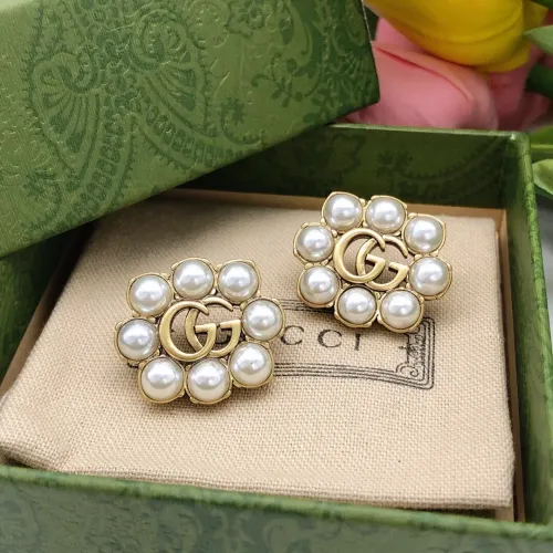 Replica Gucci Earrings For Women #1447460 $27.00 USD for Wholesale