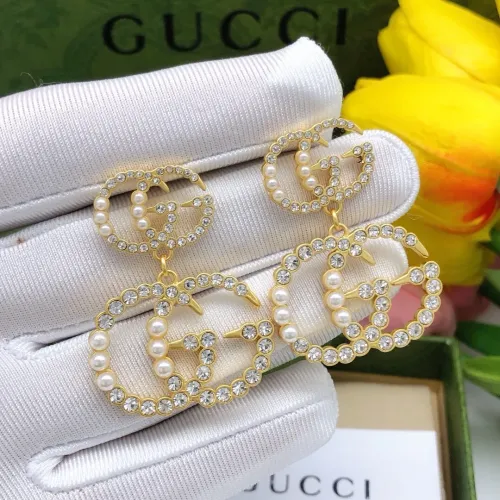 Replica Gucci Earrings For Women #1447461 $27.00 USD for Wholesale