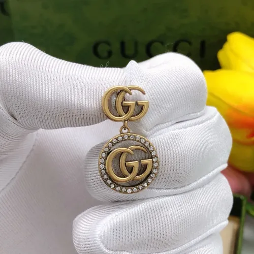 Replica Gucci Earrings For Women #1447462 $27.00 USD for Wholesale