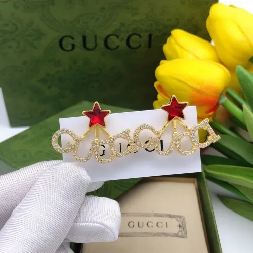 Replica Gucci Earrings For Women #1447464 $27.00 USD for Wholesale