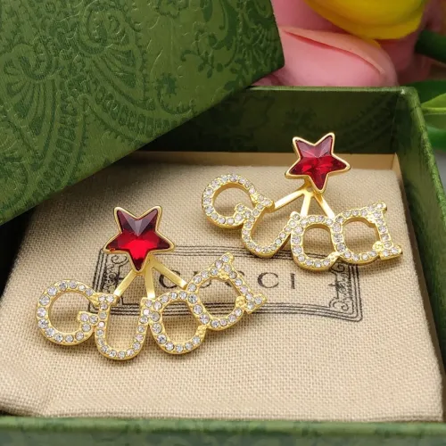 Replica Gucci Earrings For Women #1447464 $27.00 USD for Wholesale