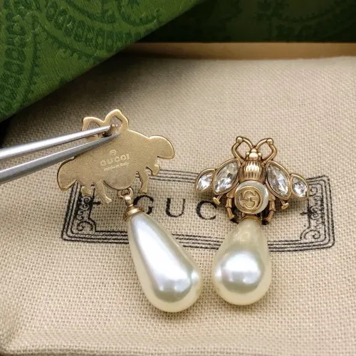 Replica Gucci Earrings For Women #1447473 $27.00 USD for Wholesale