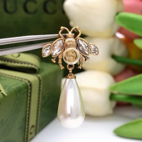Replica Gucci Earrings For Women #1447473 $27.00 USD for Wholesale