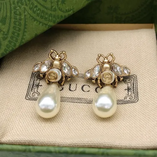 Replica Gucci Earrings For Women #1447473 $27.00 USD for Wholesale