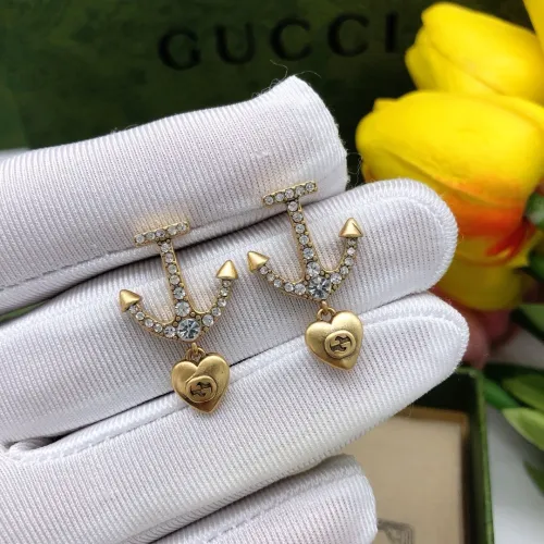 Replica Gucci Earrings For Women #1447475 $25.00 USD for Wholesale