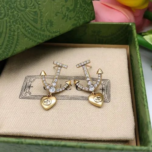 Replica Gucci Earrings For Women #1447475 $25.00 USD for Wholesale