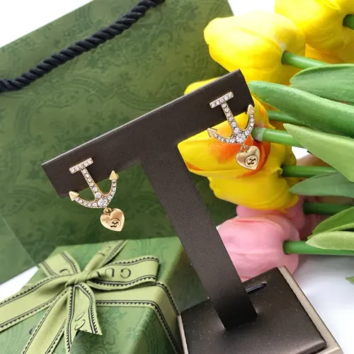 Replica Gucci Earrings For Women #1447475 $25.00 USD for Wholesale